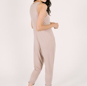 THE SATURDAY ROMPER IN FOREVER FAWN (size 0 - 2)